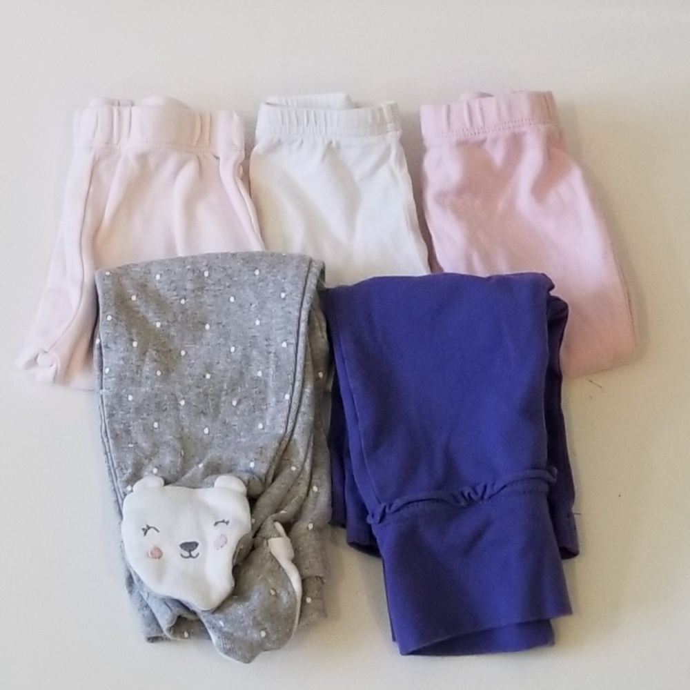 Baby Girl Pants Bundle of 5